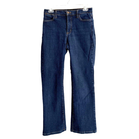 NYDJ Denim - NYDJ Denim Womens Size 4 Jeans Medium Wash Studded Pocket Detail Stretch #759NHN